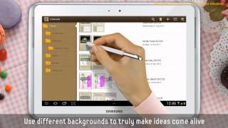 Samsung GALAXY Note 10.1 démonstration officielle