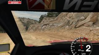 Colin McRae Rally 04 2003 (pc) gameplay на руле Logitech