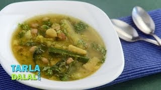 Toovar Dal with Vegetables by Tarla Dalal