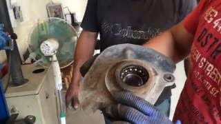 Hyundai accent  Замена ступичного подшипника