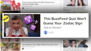 TAKING ZODIAC SIGN QUIZZES