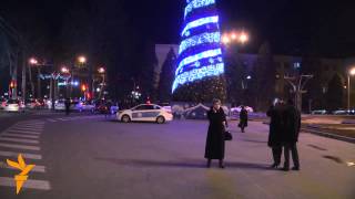 Арчаи солинавӣ дар маркази Душанбе қомат барафрохт