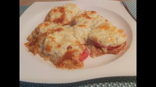 СОЧНОЕ Куриное Филе под сыром с помидорами. Сheese chicken