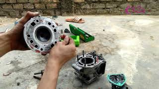 Mengatasi radiator ninja r cepat habis dan bergelembung