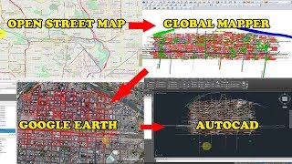 How to Download data from Open Street Map in vector format| export OpenStreetMap data to AutoCAD