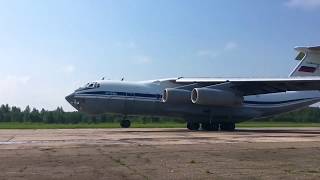Тренировка авиационной части парада в Подмосковье