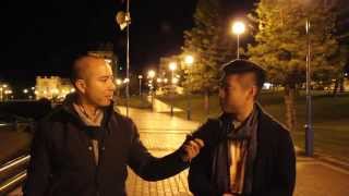 Chinese guys learning Somali phrases