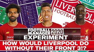 What if Liverpool were without Mane, Salah and Firmino for the entire season? #FM20