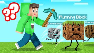BLOCKS Get SCARED When You MINE THEM! (Minecraft)