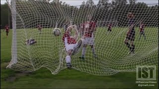 FLYING SIDE KICK OR TANGLED IN THE NET!! WHO GOT IT WORSE???