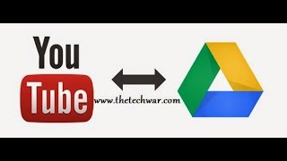 Upload videos to youtube from google drive (photos) updated