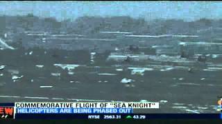 CW - Coverage of HMM-364's "Fly the Barn" flight around San Diego.