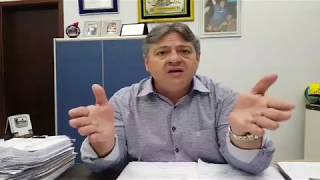 Hora1 ao vivo - Prefeito Edinardo Esquetini falando sobre o caso da empresa Limpus (Azaleia).