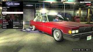 GTA 5 PS4 - Albany Emperor Customization