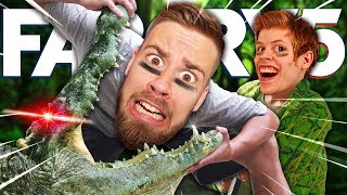 KROKODIL-ATTACK | Far Cry 5 Co-op med STAMSITE #23 (Hours of Darkness DLC)