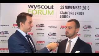 Speed dating of football at wyscout Forum - Nov 2016
