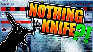 CSGO BETTING: FROM NOTHING TO A KNIFE AGAIN?!