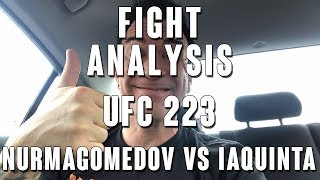 UFC 223: Khabib Nurmagomedov vs Al Iaquinta Fight Analysis