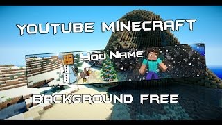 YouTube minecraft background free