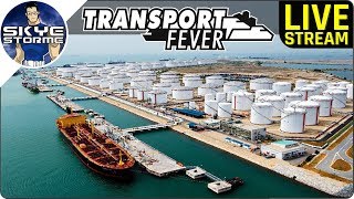 Transport Fever Live Stream - 29th June 2019 - Building an Oil Terminal