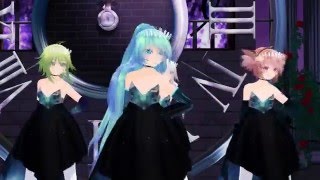 【MMD】Hatsune Miky, Megumi Nakajima, Kasane Teto, IA -Lupin