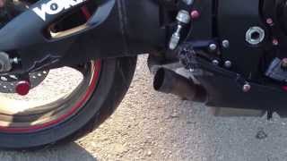 Suzuki GSXR 600 K7 Without Exhaust