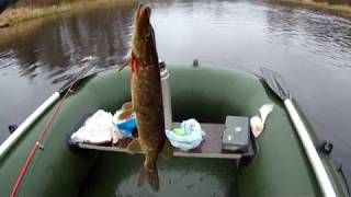 Рыбалка в Карелии- И всё таки я поймал)-11. 11 .2017 г-Fishing in Karelia- And yet I caught)