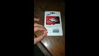 Samsung 64GB Evo plus SD card class 10 unboxing in Pakistan in Hindi and urdu