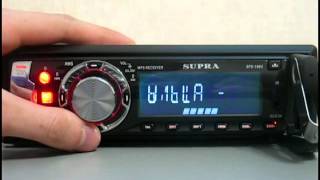 Видеообзор автомагнитолы Supra SFD-106U