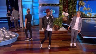 Exclusive: Ellen Breaks It Down with Ne-Yo and Derek Hough