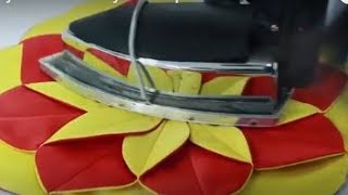 Құрақ көрпе тігу \ Кестелі орамал \ Асыл арна