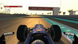 F1 2010 | Formula 1 | Gameplay Abu Dhabi GP - Yas Marina Circuit | Full-HD
