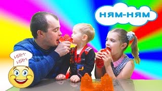 Желейные конфеты как сделать Делаем сами из фруктового желе
