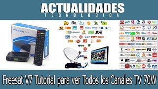 Freesat V7HD new firmware Mayo 2017 70W (Claro)