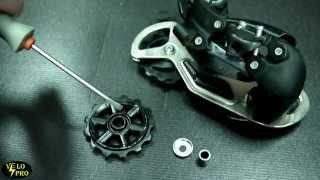 Разница между задними переключателями велосипеда shimano по уровням.