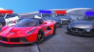 КОШКИ МЫШКИ В GTA 5 ONLINE. КАК ПОЙМАТЬ ГОНЩИКА НА ФЕРРАРИ? ПОГОНЯ В ЦЕНТРЕ ЛОС-САНТОСА.