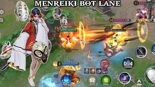 ONMYOJI ARENA: MENREIKI BOT LANE GAMEPLAY