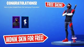 How to Get IKONIK SKIN for FREE in Fortnite (FREE Ikonik Skin)