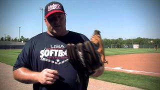 How The USA Men's Slow Pitch Softball Team Breaks In A Glove