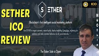 Sether Ico Review | What is Sether with Anthony Darvill