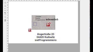 CAD-KAS Visitenkarten-Designer - Visitenkarten selber drucken