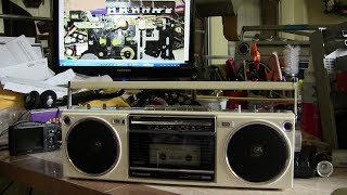 Boombox Rant & Panasonic RX-F20 Played Then shipped to Europe