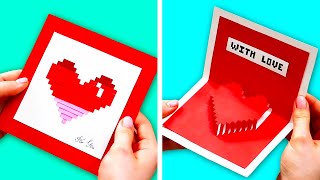 32 SCHÖNE KARTENIDEEN FÜR DEN VALENTINSTAG