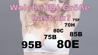 BH Größe ermitteln - Das 1x1 der BH Größen