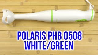 Распаковка POLARIS PHB 0508 White/Green