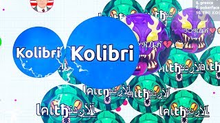 HERD OF NOOBS IS DEFEATED ( Agar.io Best Solo Moments )
