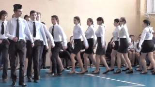 Конкурс "Смотр строя и песни 2017" -10Э Гимназия 44 г.Ульяновск