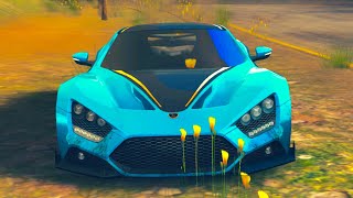 Asphalt 8, ZENVO TS1 GT 10th AE, 3rd LAB FULL