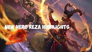 Vainglory Highlights: NEW HERO REZA HIGHLIGHTS (Vainglory Downtime Stream Gameplay) - Update 2.7