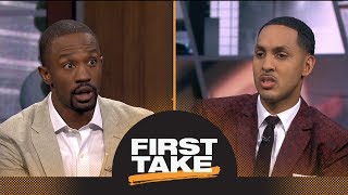 Ryan Hollins: Rookie of the Year Ben Simmons is ‘overrated’ | First Take | ESPN